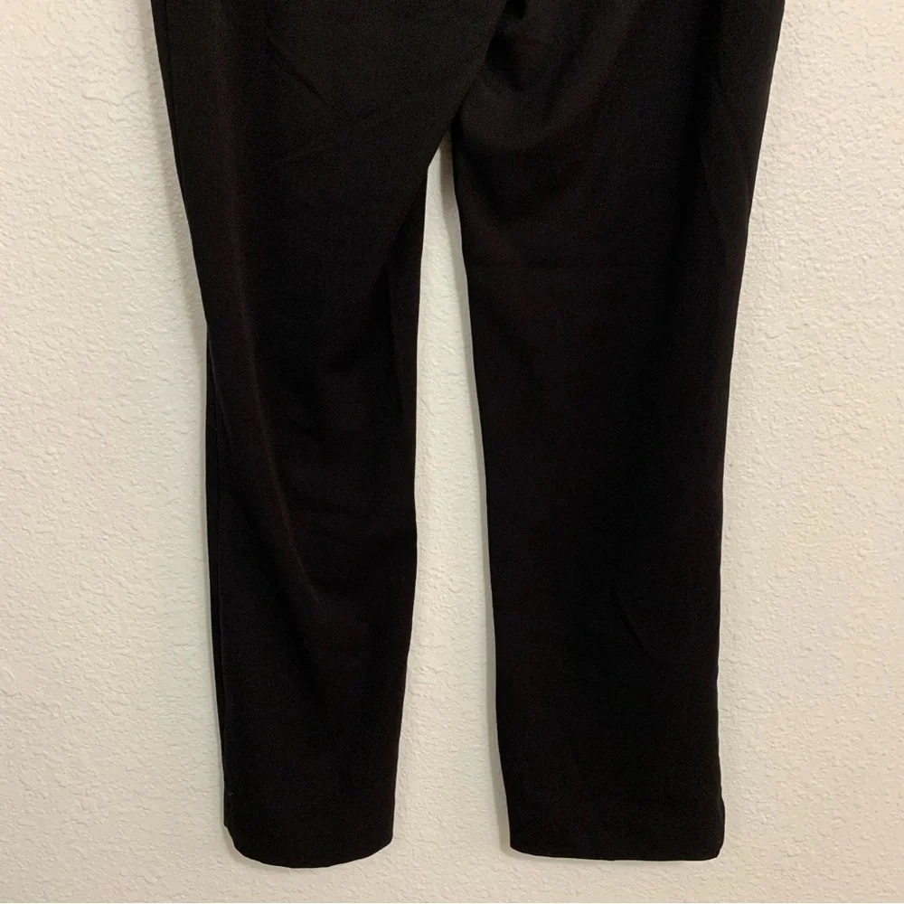 Maurices Solid Black Dress Pants Office Career Wear Size 4 Short